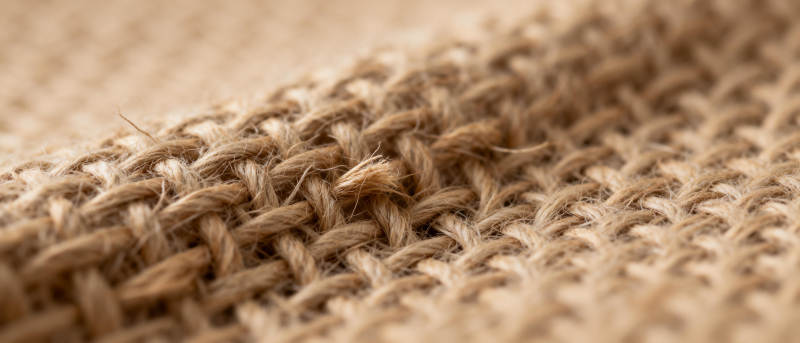 麻布纹理特写图片