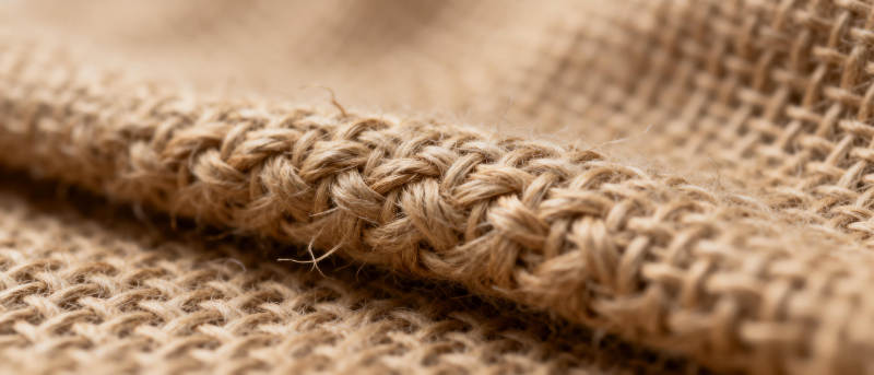 麻布纹理特写图片