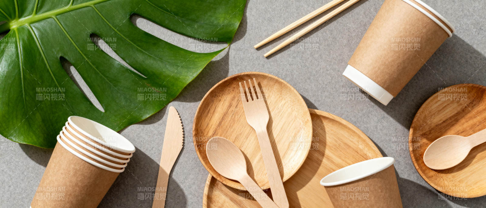 环保餐具 自然之选图片