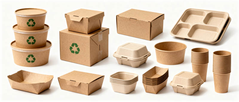 环保纸制包装盒图片