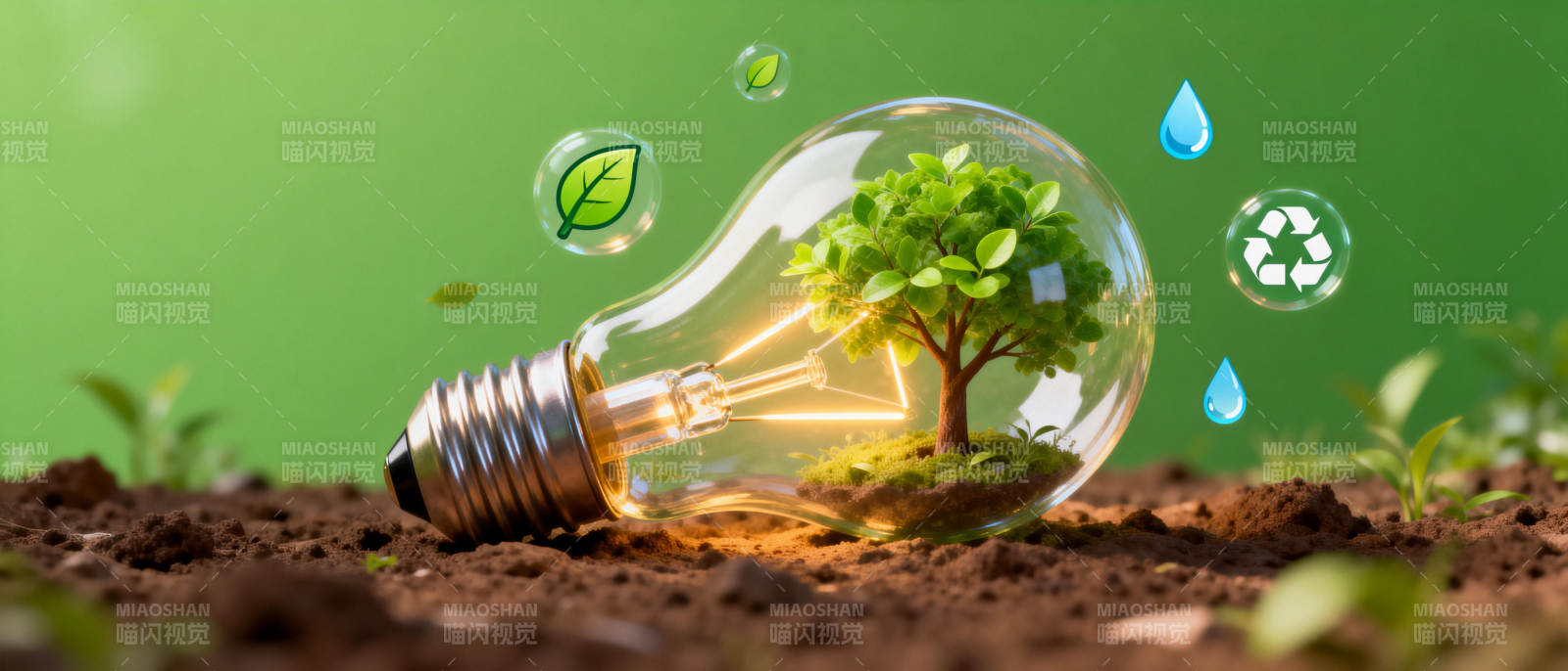 绿色能源新未来图片