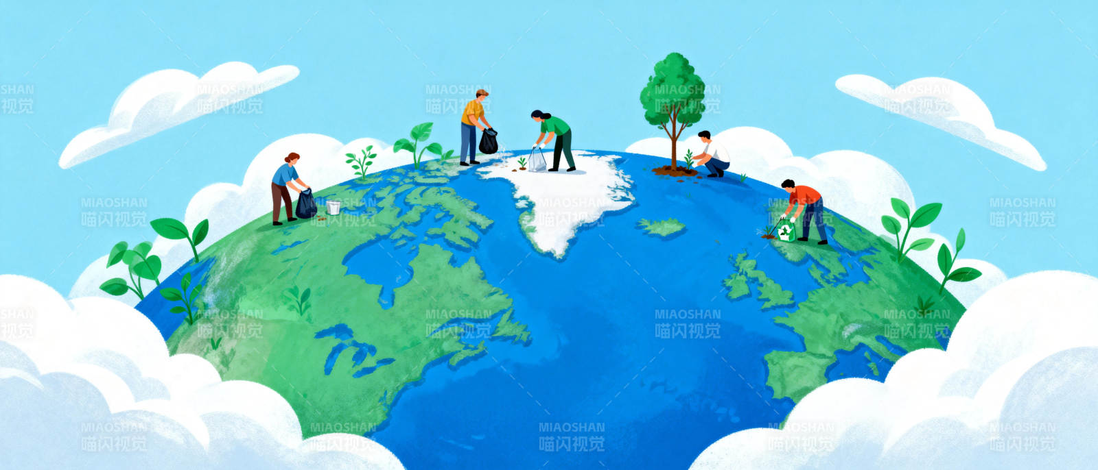 地球清洁行动图片