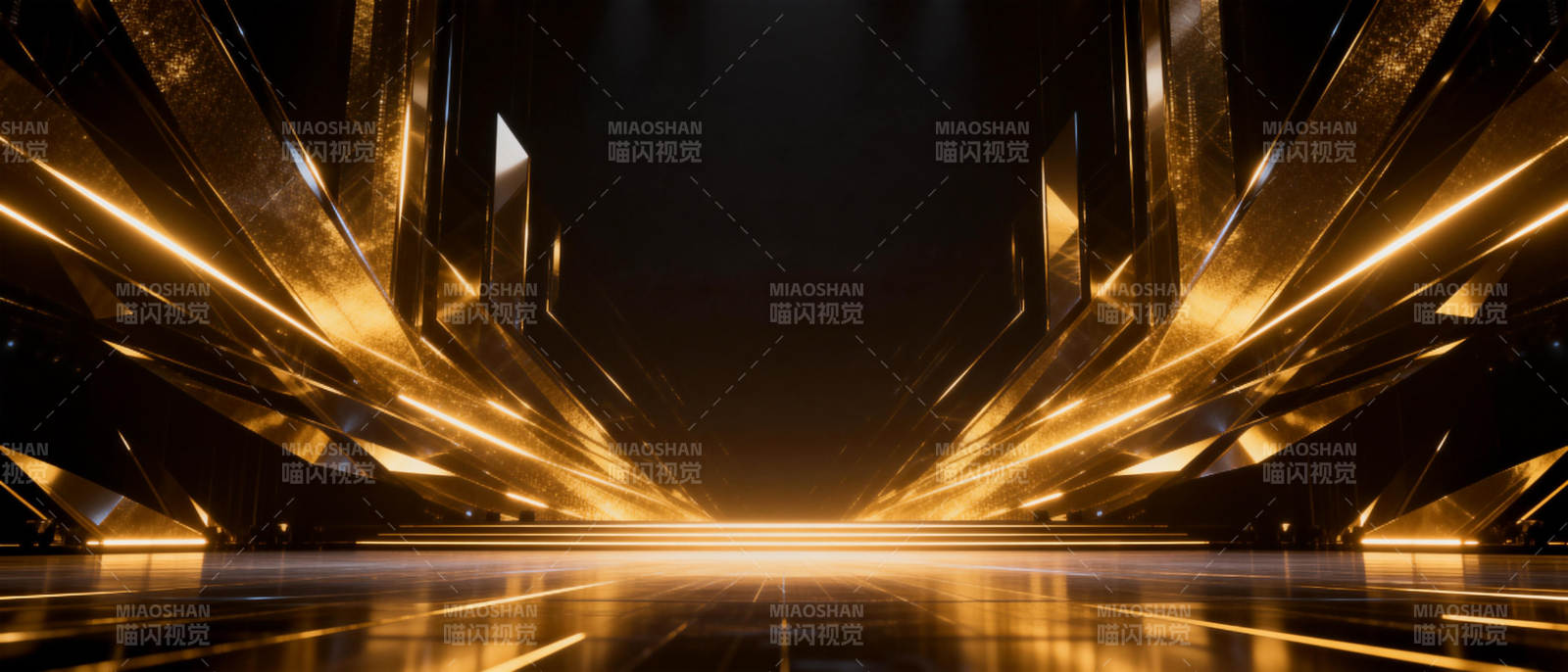 金色光廊图片