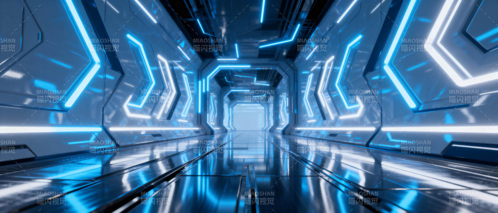 未来科技走廊图片