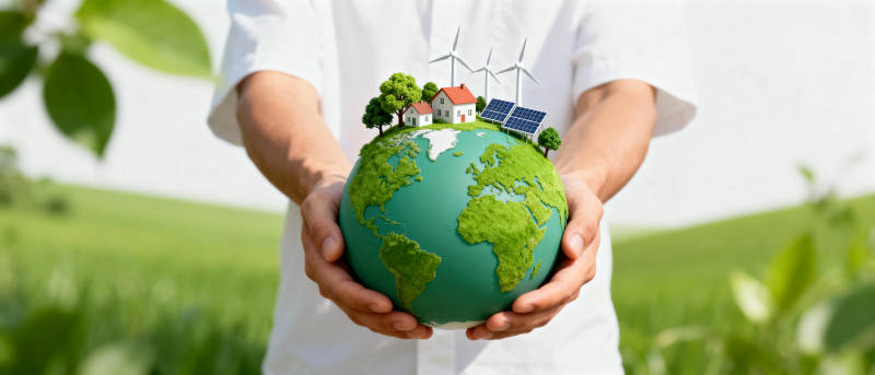 守护绿色地球图片