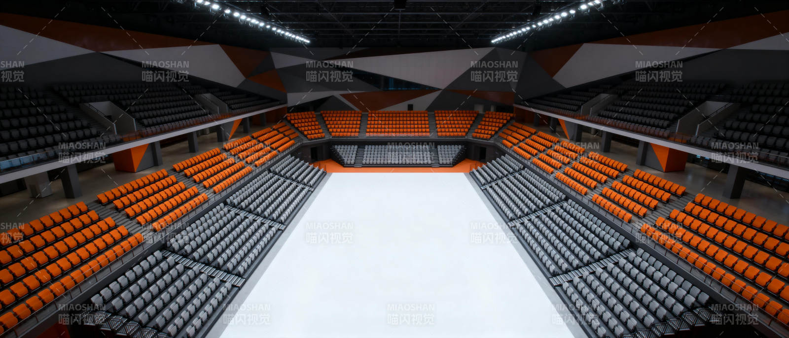 空旷的体育馆图片