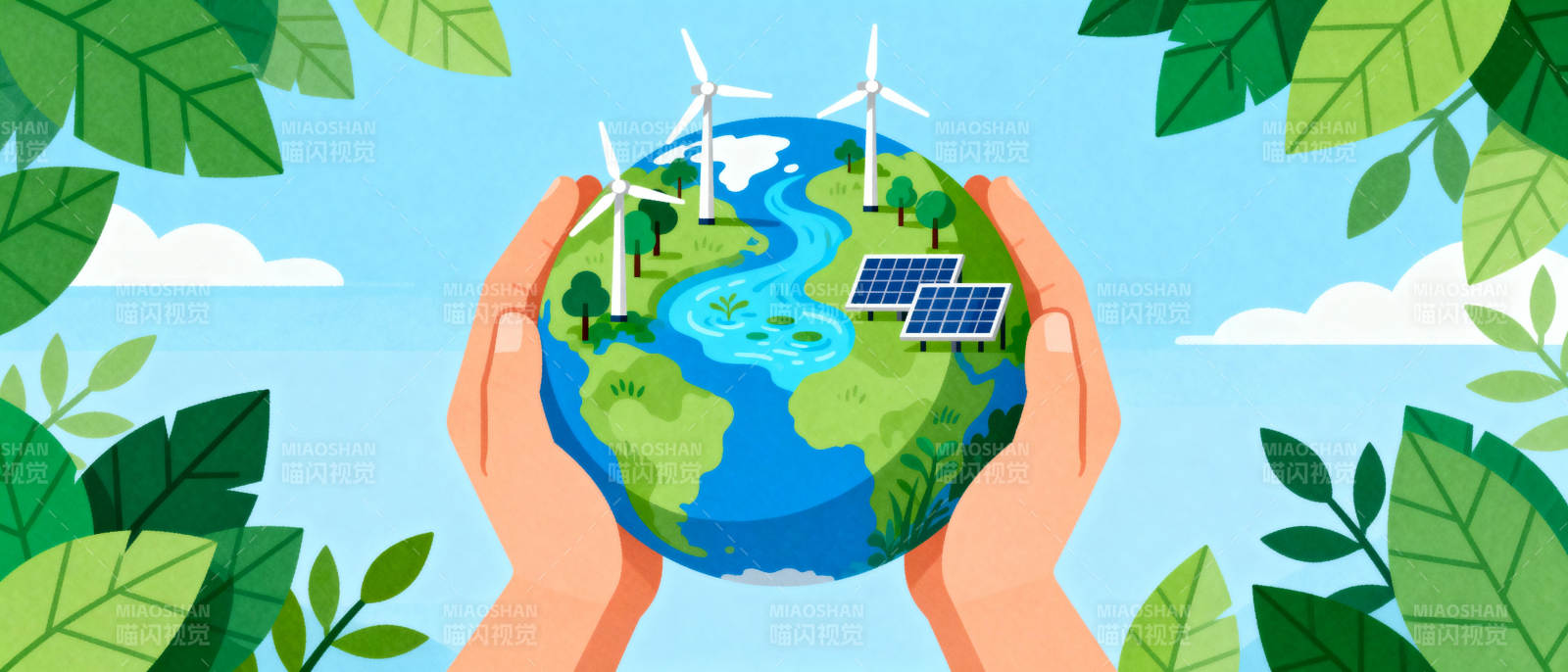 守护绿色地球图片