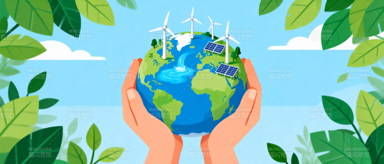 守护绿色地球图片