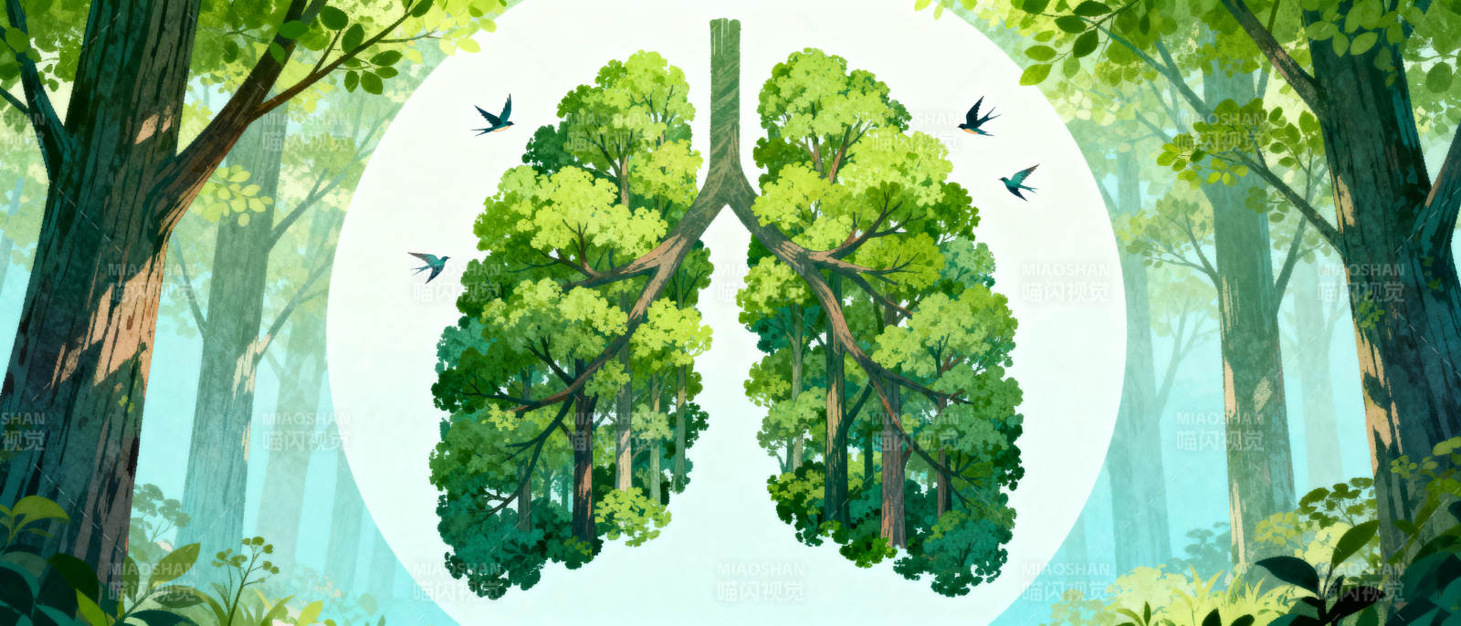 森林肺腑 自然呼吸图片