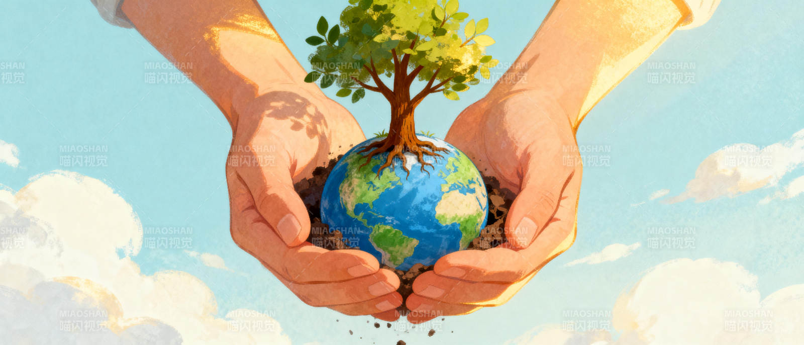 守护地球 共植绿意图片