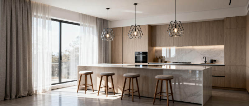 现代简约厨房设计图片