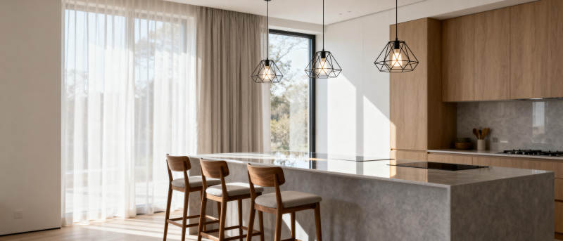 现代简约厨房设计图片