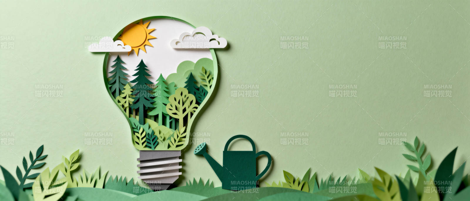 绿色能源 点亮自然图片