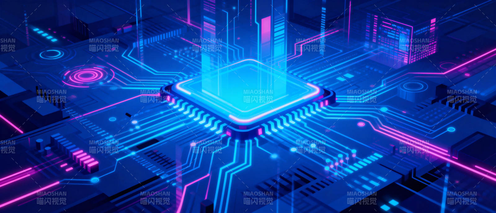 未来芯片科技图片