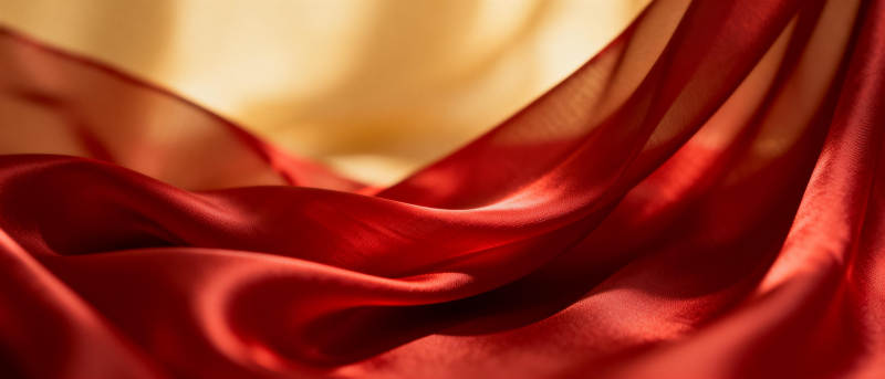 红绸飘逸图片