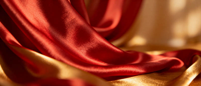 红金丝绒交织图片