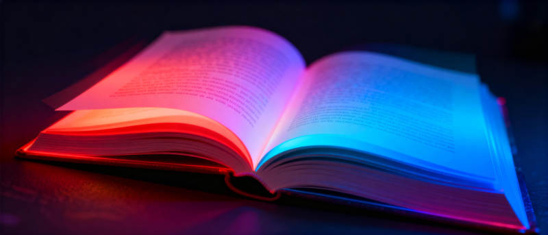 光影书页图片