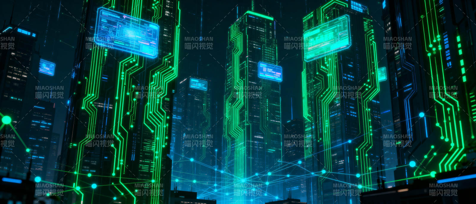 未来城市电路图图片