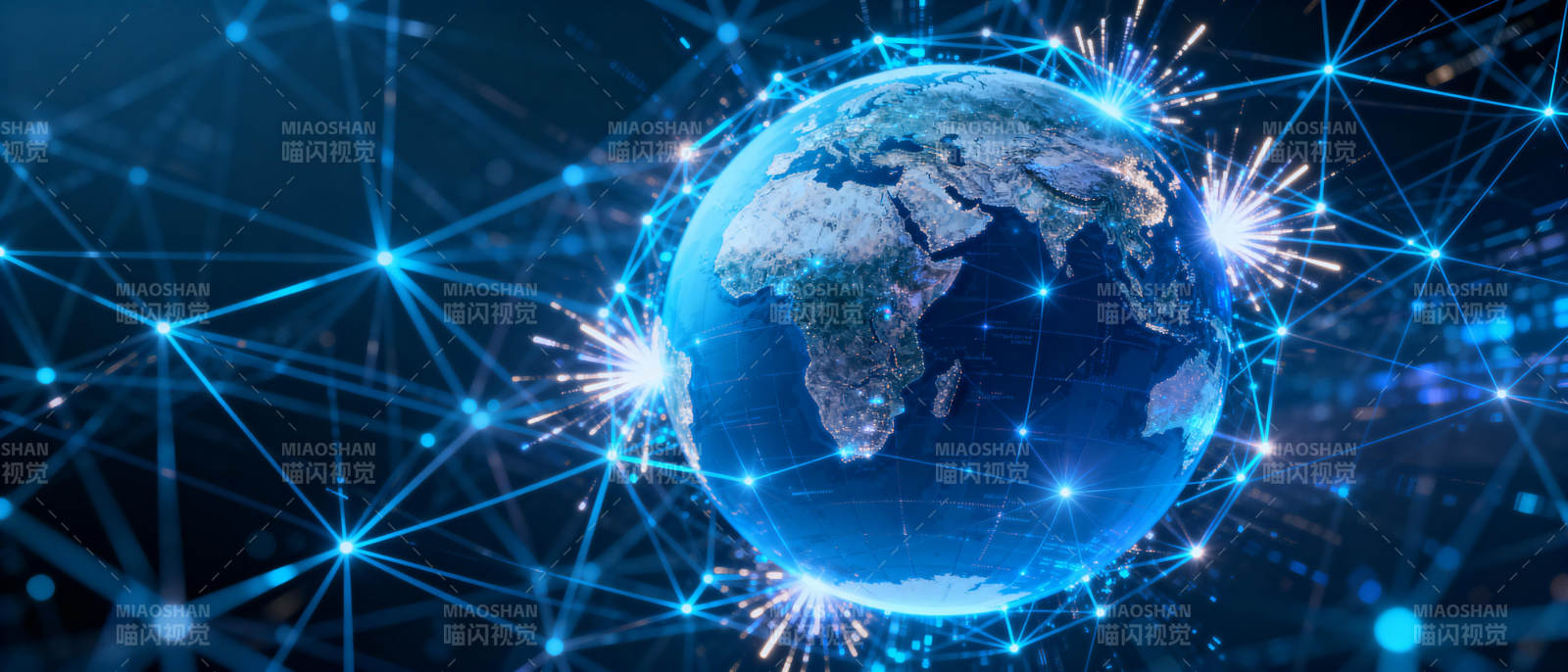 全球网络连接图片