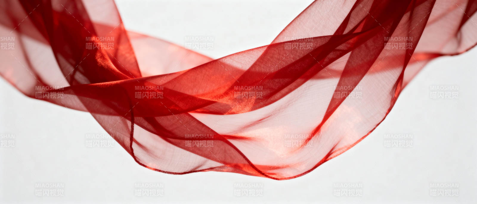 红纱飘舞图片