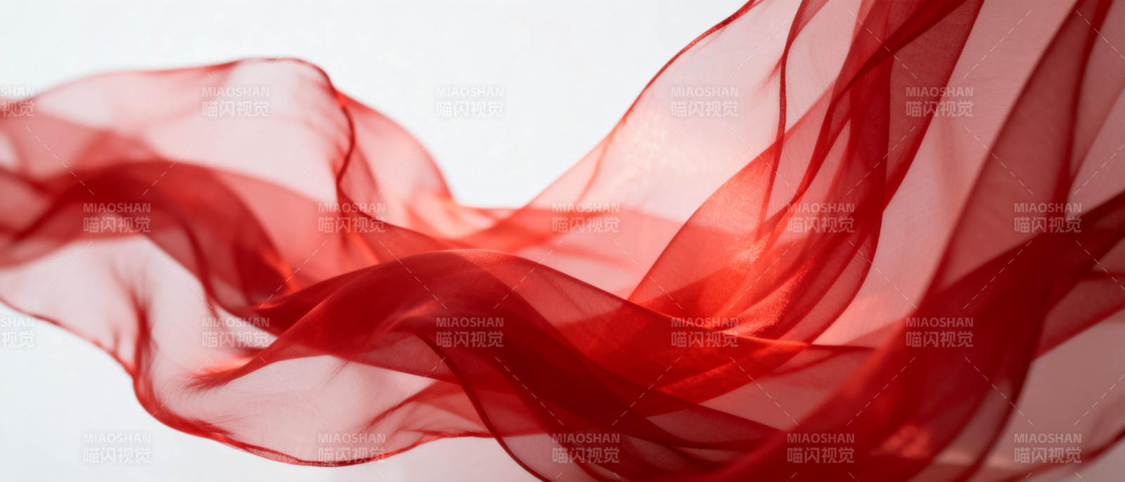 红纱飘舞图片