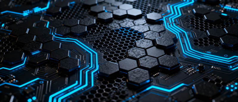 科技蜂巢电路图片