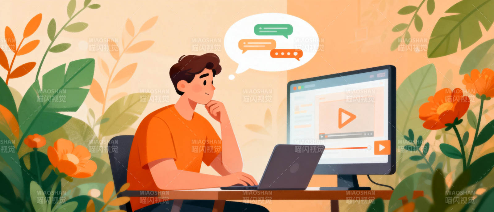 在线学习新技能图片