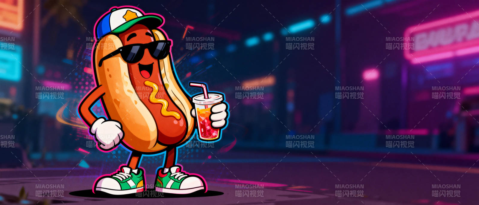 酷热香肠夜游记图片