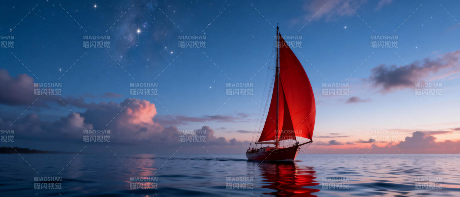 红帆夜航图片