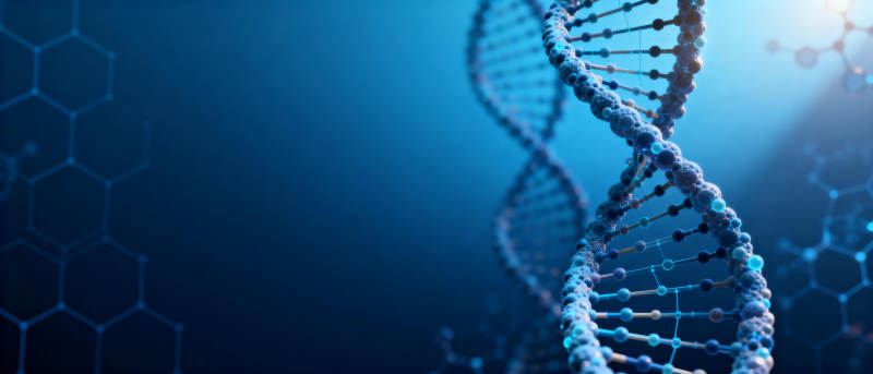 DNA双螺旋结构图片