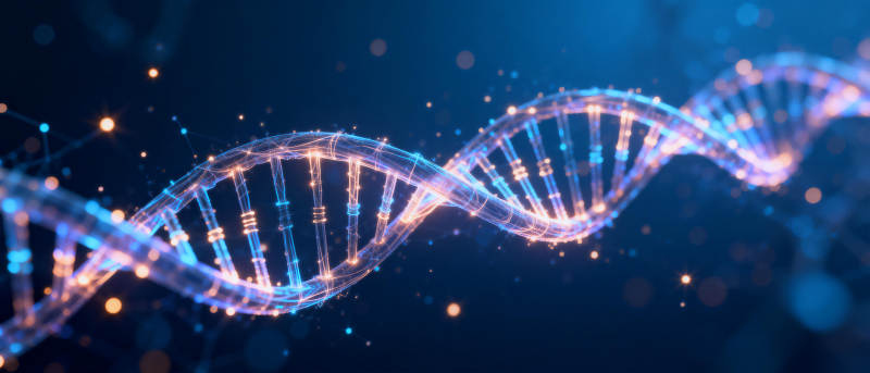 DNA双螺旋结构图片