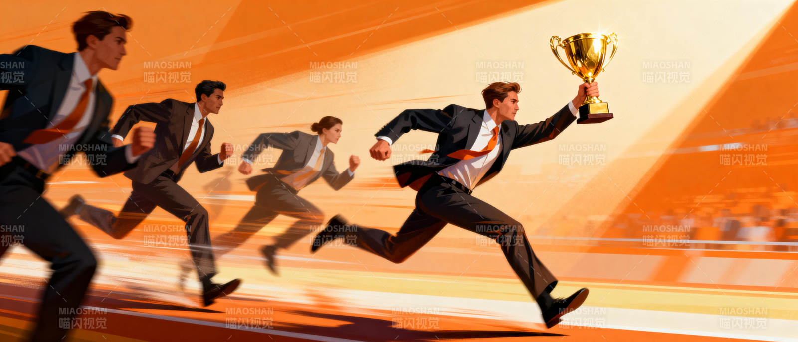 商界竞速夺金图片