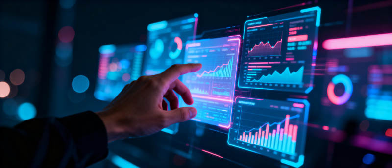 科技数据交互图片