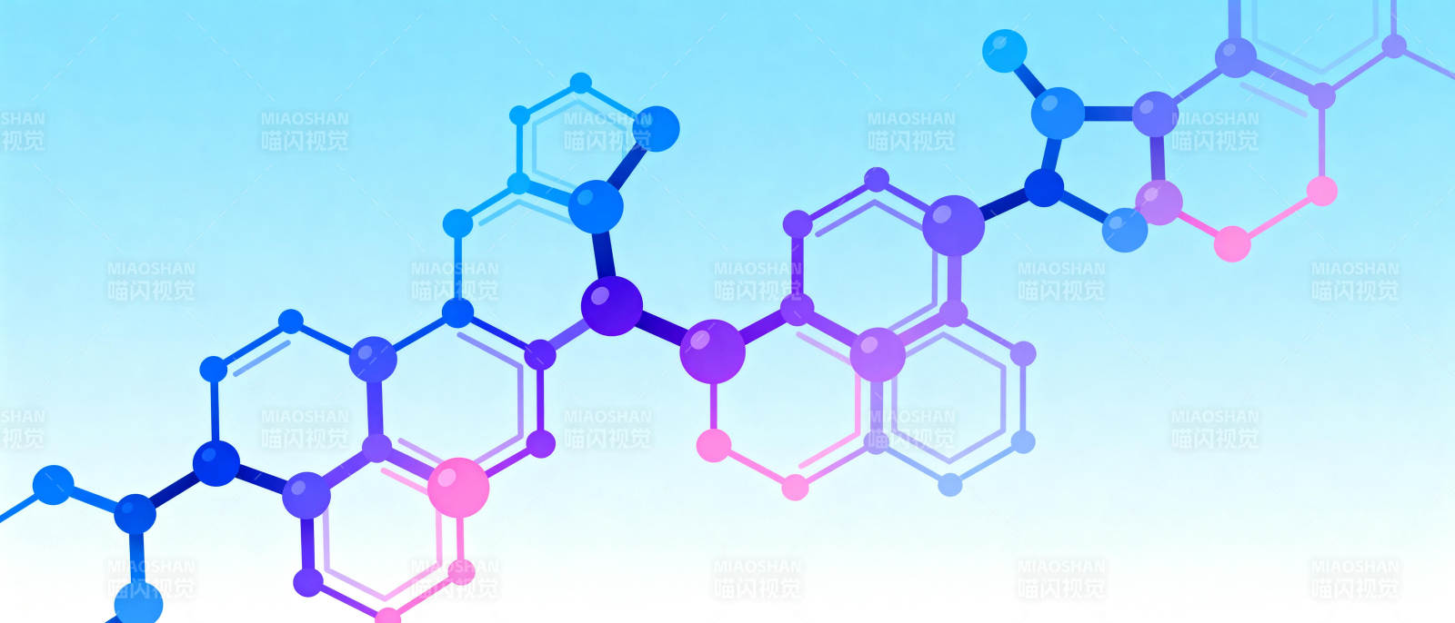 分子结构图图片