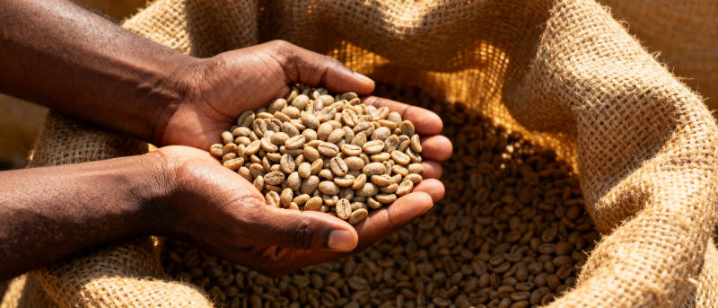 咖啡豆丰收图片