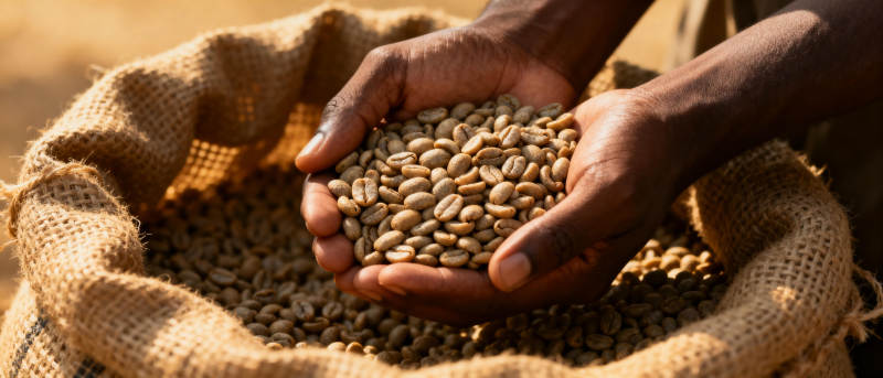 咖啡豆丰收时刻图片