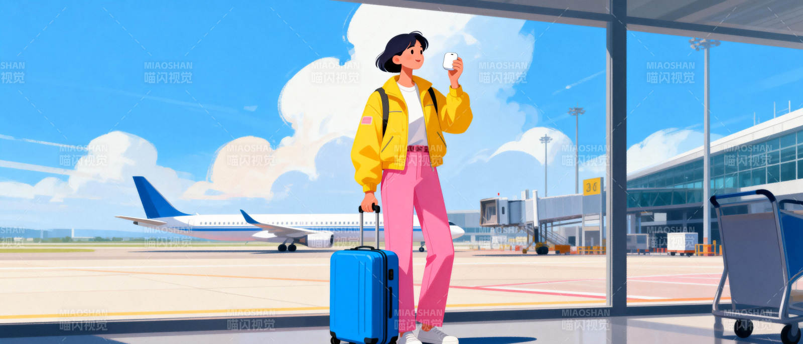 机场出行 轻松启程图片