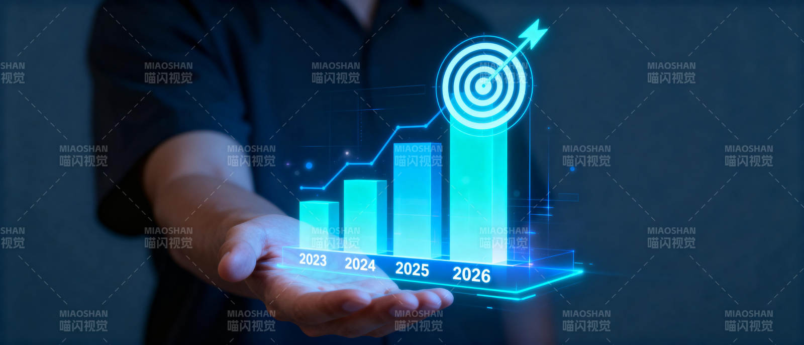 未来增长趋势图图片