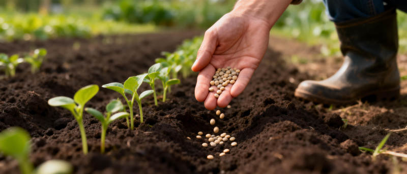 播撒希望的种子图片