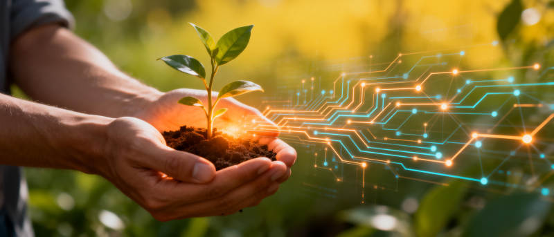 科技育苗 绿色未来图片