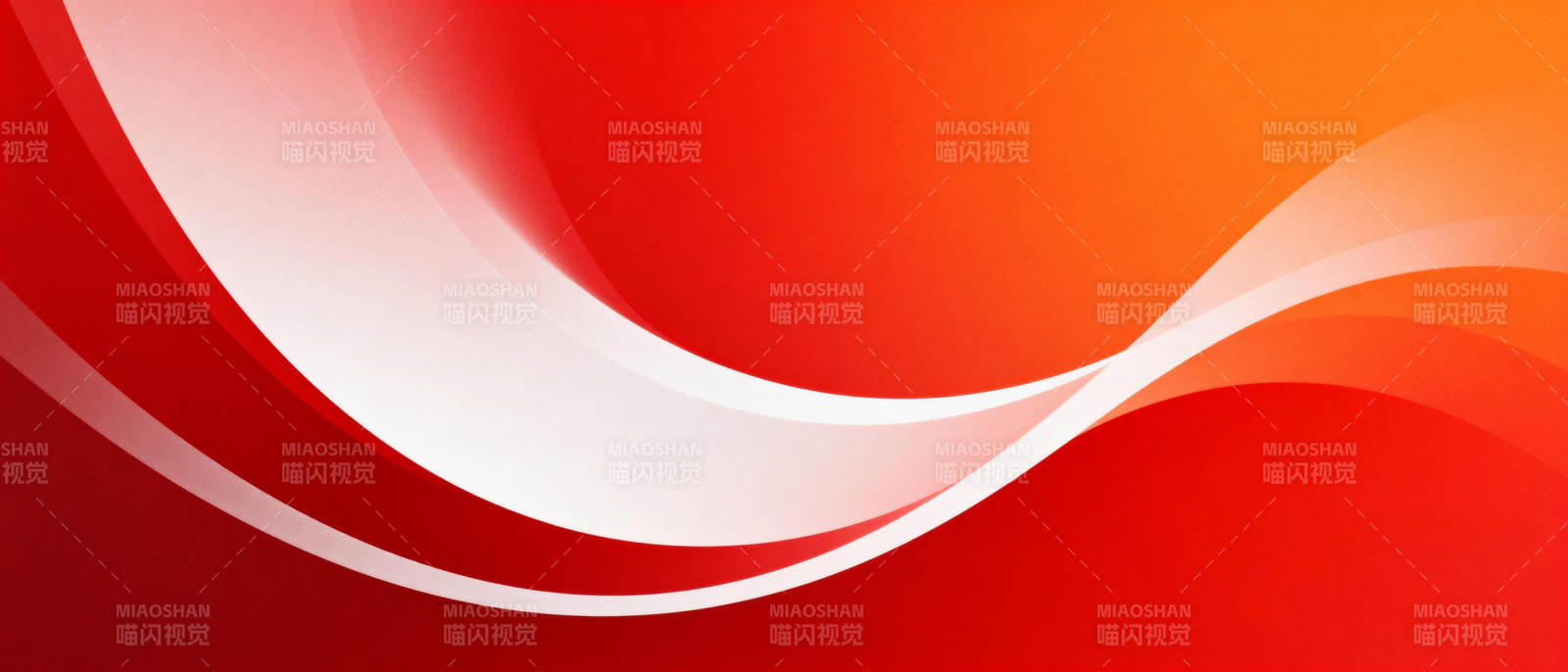 红色波浪背景图片