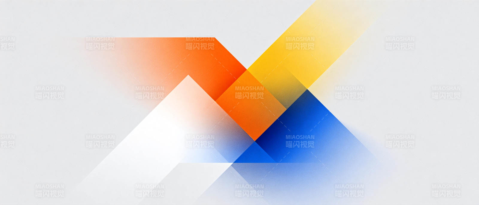 色彩交织的几何图案图片