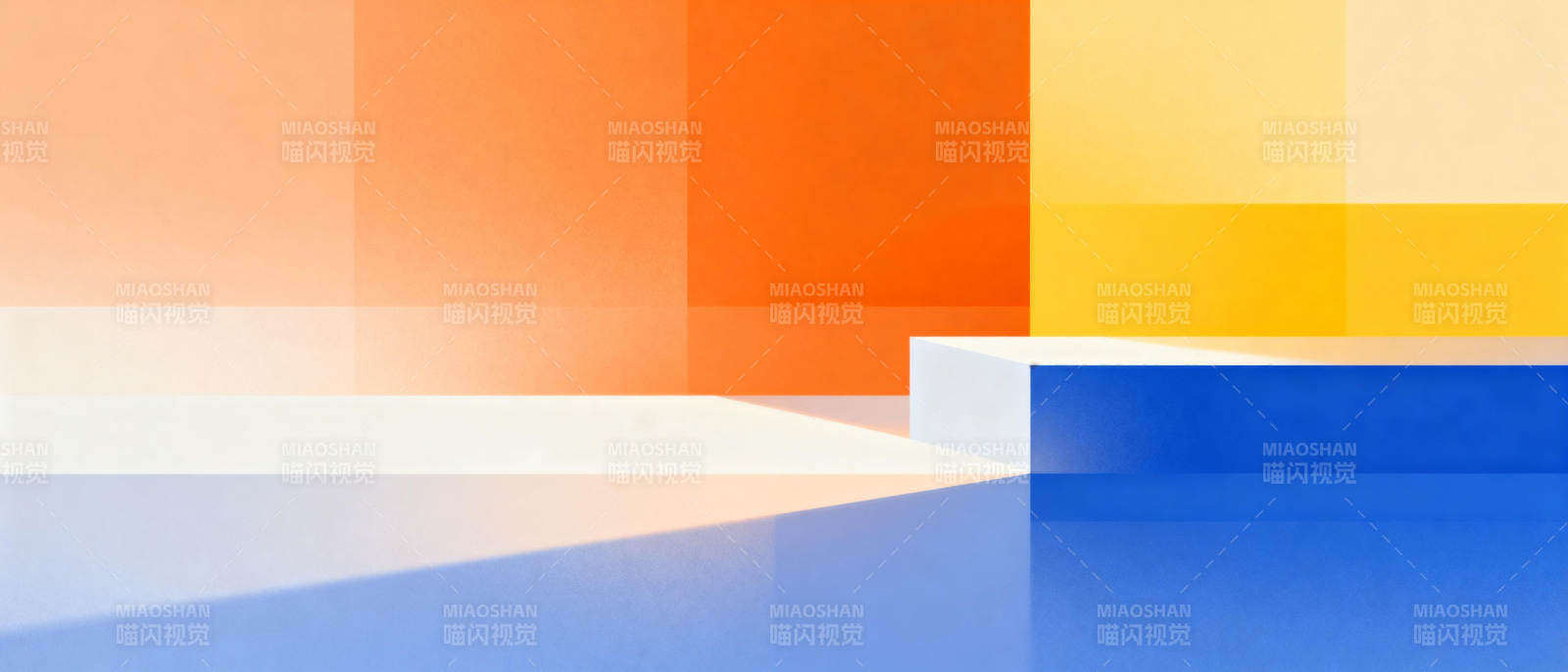 色彩几何空间图片