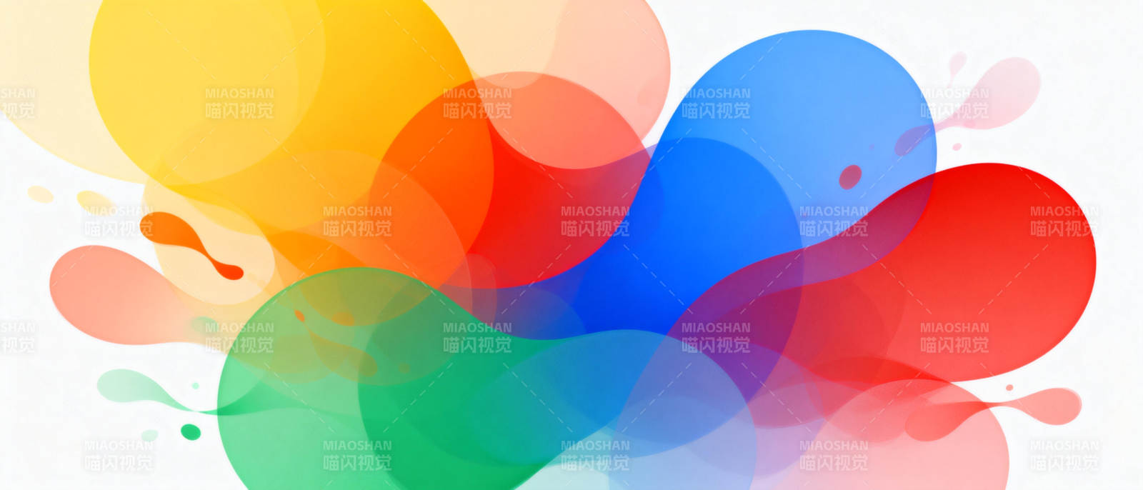 多彩抽象艺术图片
