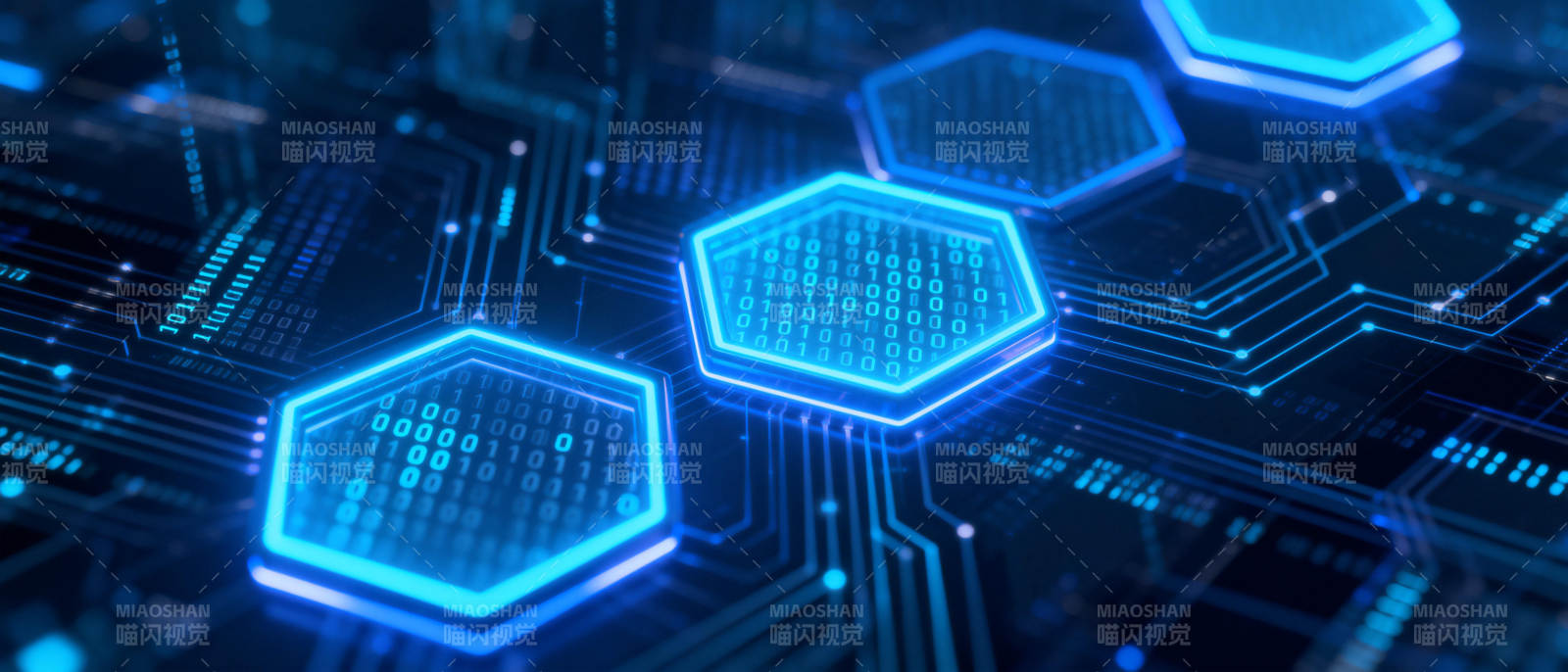 科技电路未来感图片