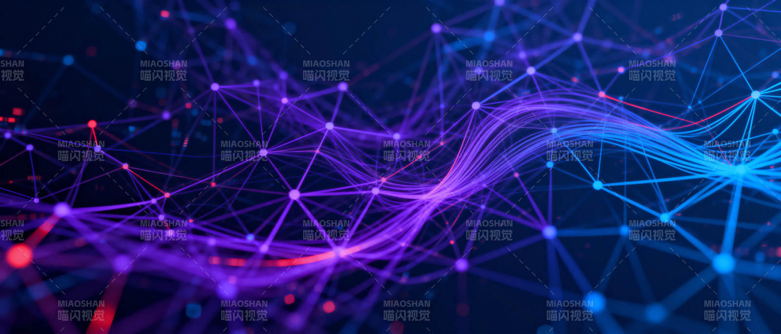 科技网络波纹图片