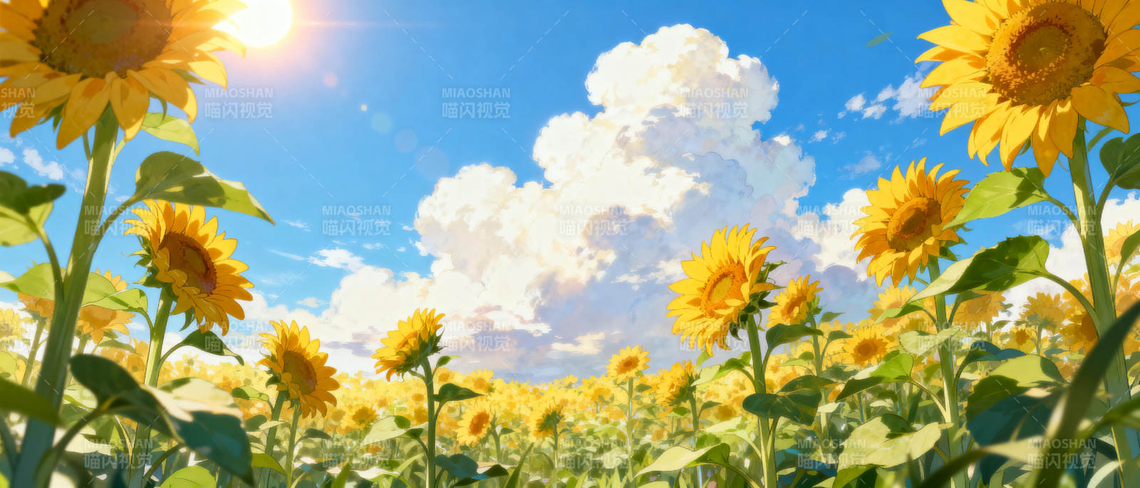 向日葵花海图片