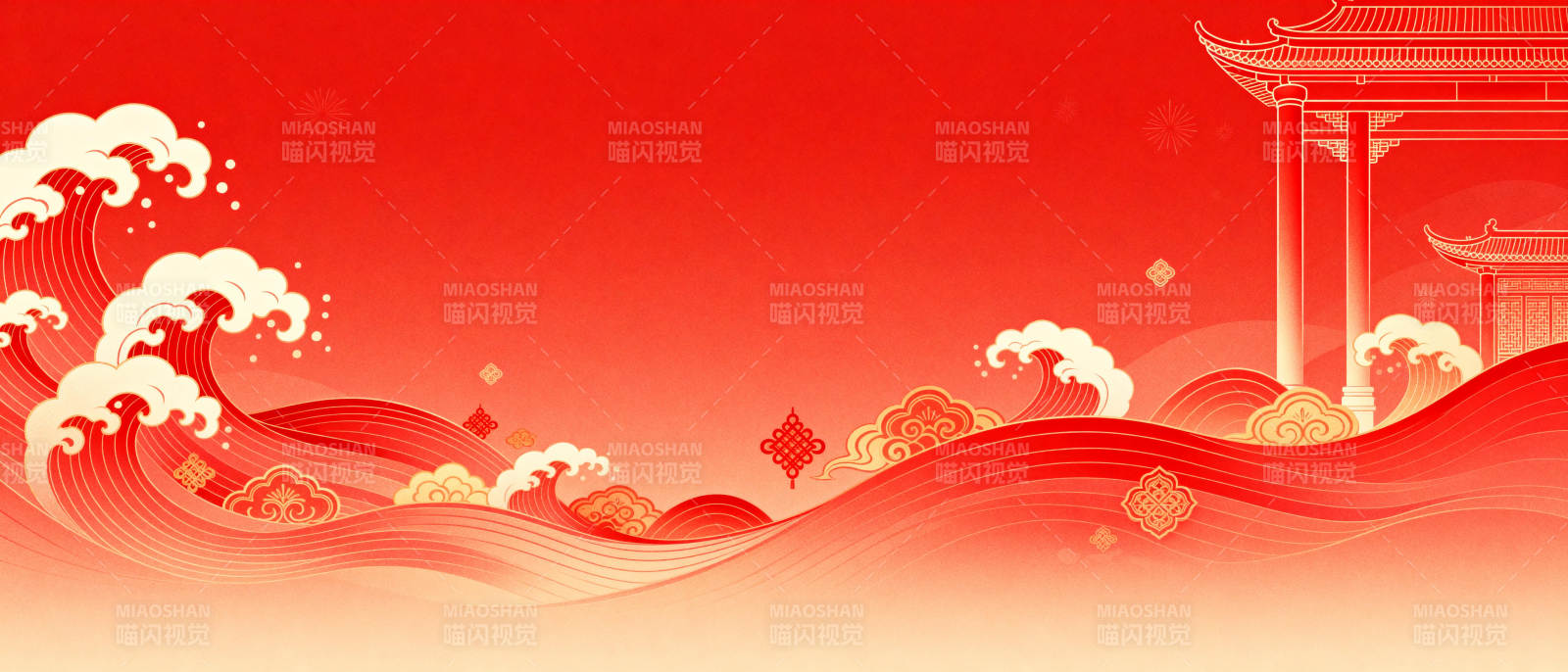 红韵祥云迎新春图片