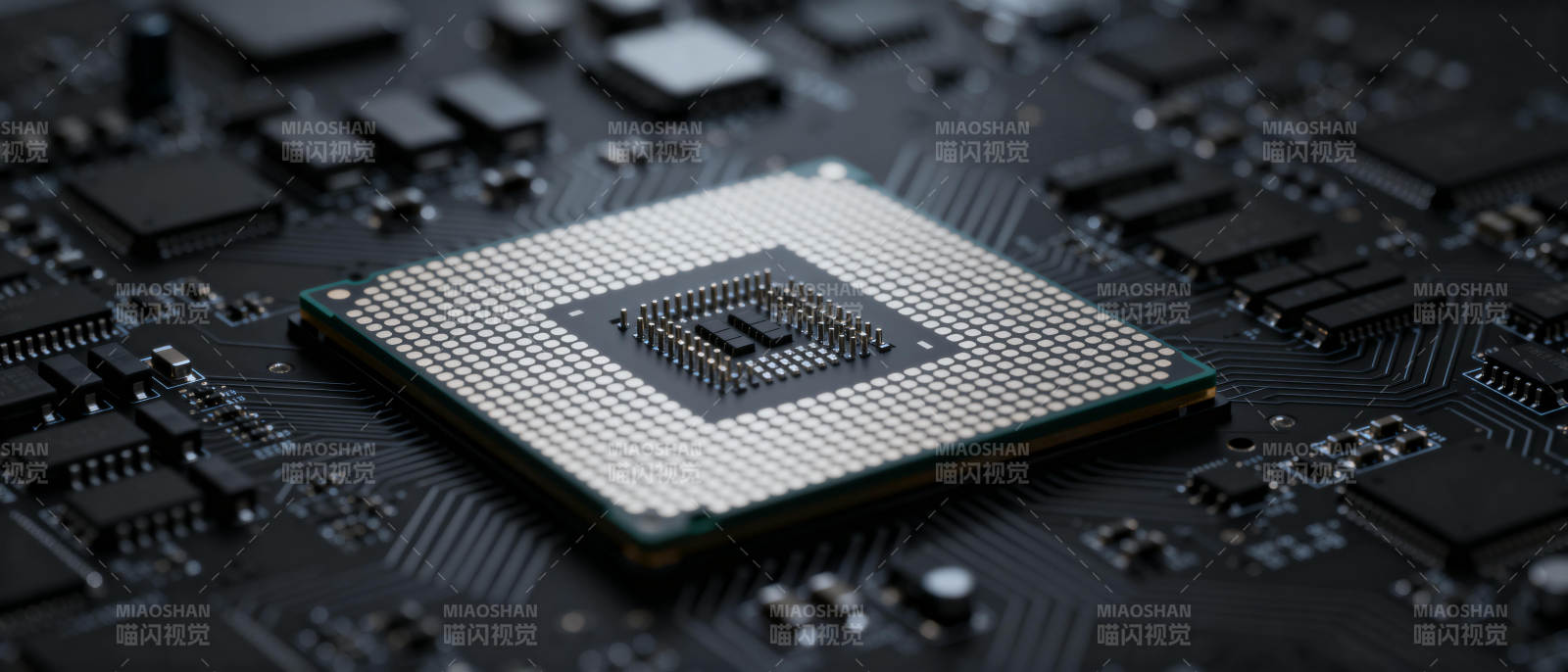 芯片特写图片
