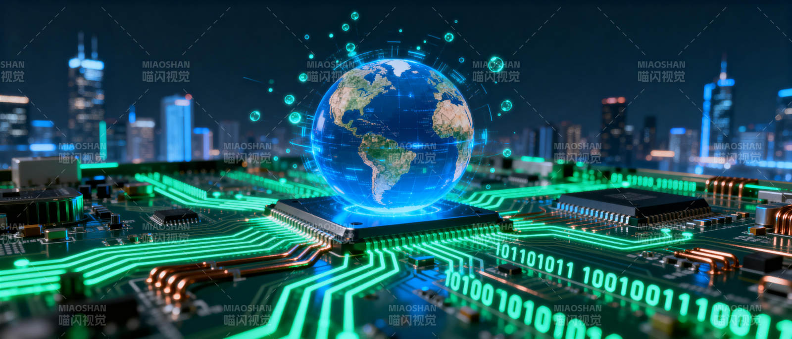 科技地球互联未来图片